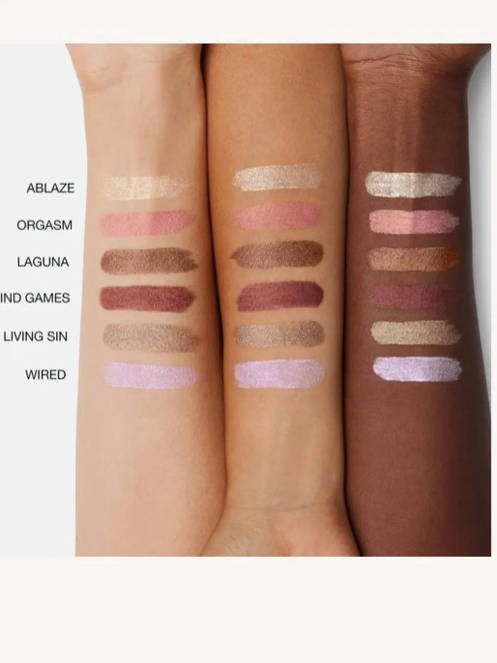 NARS total seduction eyeshadow sticks x 2